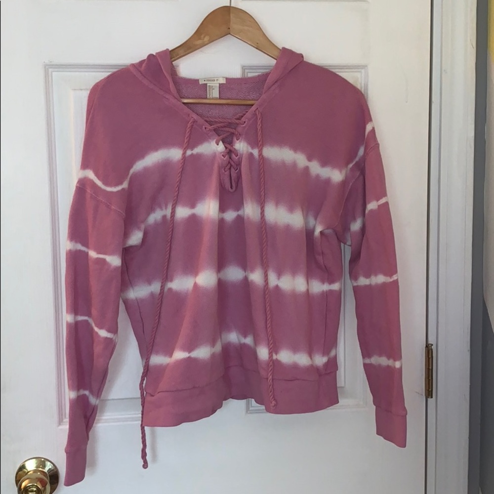 Lace Up Hoodie